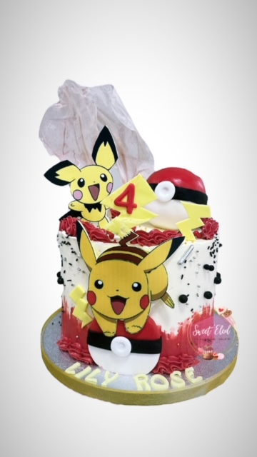 Gâteau Pikachu