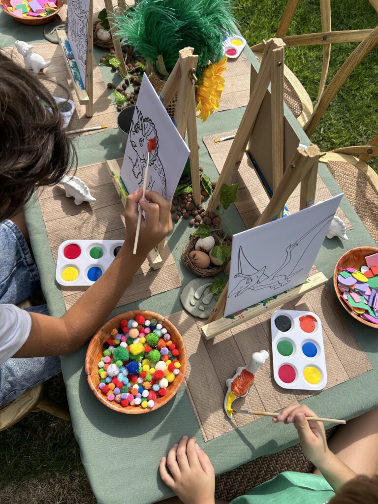 atelier peinture enfants